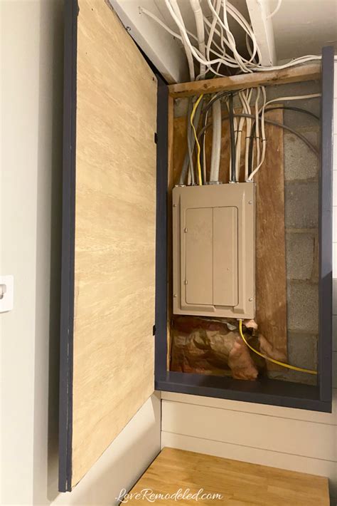 hidden electrical box wiring